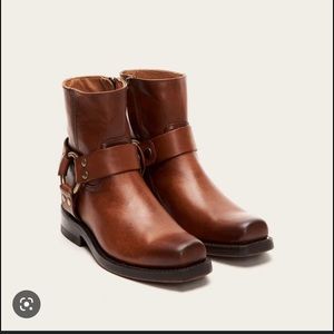 FRYE Ryder Harness bootie in Caramel size 8 1/2